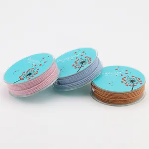 <span class=keywords><strong>Cordon</strong></span> de bijoux fait main 0.8 ~ 2mm collier Bracelet matière première accessoire de fabrication de bijoux - Product Image 1