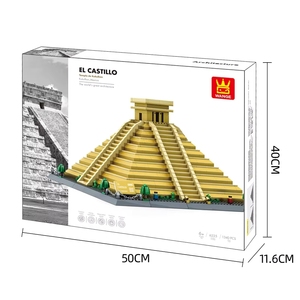 Wange 6225 Serie Monumenti, Modello Maya 3D, Gioco di Costruzione con Piccole Particelle per Adulti e Bambini, Set di Blocchi da Costruzione 1340 Pezzi - Product Image 6