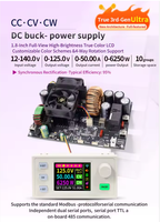XY12550S CNC DC Alimentation régulée réglable Tension constante Module de courant constant 125V/50A/6250W True Trois générations