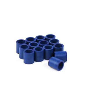 Connecteur en silicone superconducteur, tube en caoutchouc silicone conducteur bleu pour connexion de signal électronique - Product Image 2