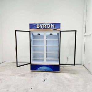 Refrigerador con Tres Puertas de Vidrio, Enfriador de Bebidas, Congelador de Vegetales, Congelador de Carne - Product Image 2