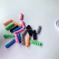 Manchon de protection en plastique de 18 mm pour câbles de données, organisateur pour câbles de charge de téléphones portables, ordinateurs et tablettes