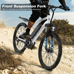 Xe đạp điện leo núi 500W mới năm 2025, hàng Mỹ, miễn thuế - Pin 36V 7.8AH tháo rời, xe đạp điện dành cho người lớn, đi địa hình/đi làm trong thành phố - Product Image 4