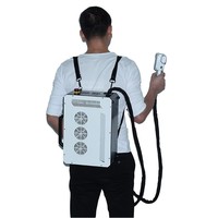 Nouvelle machine de nettoyage au laser à fibre portative PFT 100W, acier inoxydable, bois, élimination de la rouille, haute vitesse, haute précision