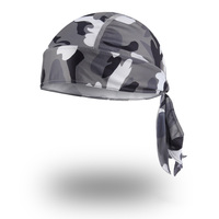 Venta al por mayor personalizado al aire libre ciclismo montar pirata sombreros bicicleta pirata casco pañuelo Durag