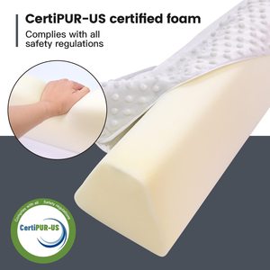 Parachoques de cama de bebé <span class=keywords><strong>para</strong></span> niños pequeños, Riel de protección de cama de espuma <span class=keywords><strong>para</strong></span> Twin Full Queen King Size - Product Image 5