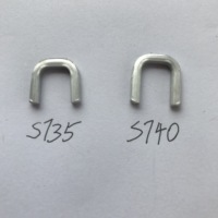 S740 Worstomhulsel Verzegel- en Verpakkingsmachine Gebruik Worstnietjes Aluminium Worst U-Clips Knipmachine