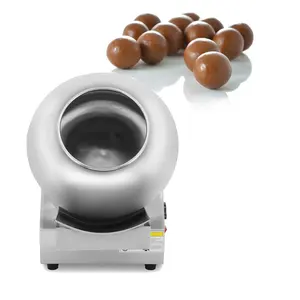 Grace Automatische Tablet Pinda Noot Chocolade Coating Pan Machine Food Smaakstof Mixer Suiker Candy Chocolade Coating Machine