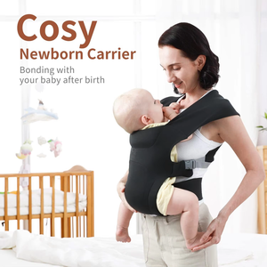 Cross-Border Factory's Four Seasons X-Type <strong>Baby</strong> Carrier <strong>Pillow</strong> Wrap Simple Cross Design for Child and Parent for Airplane Use - Product Image 6