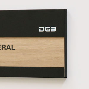 Plaque de porte de bureau moderne personnalisée EZD, numéro de pièce, plaque en bois personnalisée, plaque professionnelle, titre de poste, signalisation de bureau - Product Image 5
