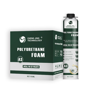 Fabricante Aislamiento de espuma Pu Espuma expansible Poliuretano Pu Aislamiento en aerosol para techo Espuma de poliuretano Muchos colores - Product Image 1