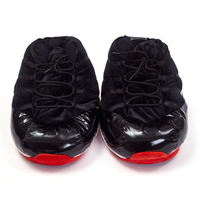 Chaussures d'intérieur unisexes pour hommes et femmes, pantoufles de maison surdimensionnées, à perles chaudes, en peluche