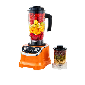 专业水果食品榨汁机和搅拌机银色立式厨房搅拌机2合1 - Product Image 2