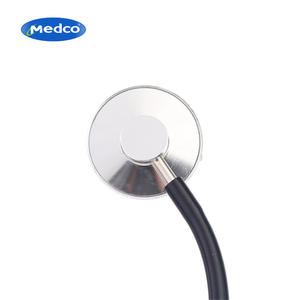 Estetoscopio de un Solo Cabezal Medco de 75 cm, Negro, para Enseñanza Médica y Diagnóstico, de Aleación de Aluminio y Tubo de PVC, MK01-100A - Product Image 5