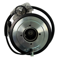 Compresor de Aire Acondicionado para Autobús CK 24V, Embrague Electromagnético TM65 2B 220mm, Metálico, Compatible con Autobuses Yutong, King Long, Higer