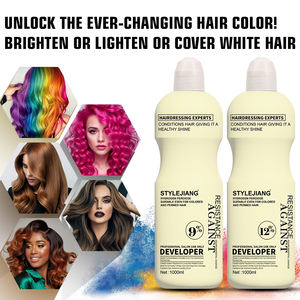 Usine En Gros Professionnel Salon Top Oxydant Crème Cheveux Bleach Poudre <span class=keywords><strong>Peroxyde</strong></span> Couleur des Cheveux Développeur pour la Teinture Permanente des Cheveux - Product Image 2