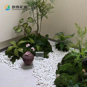 Pierres de gravier d'aménagement paysager de qualité supérieure galets blancs naturels <span class=keywords><strong>pour</strong></span> <span class=keywords><strong>bordure</strong></span> d'allée décoration extérieure fournisseur en vrac - Product Image 4