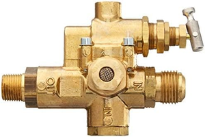 Комбинированный обратный клапан-разгрузчик <span class=keywords><strong>3</strong></span>-в-1 из высокопрочного металла, 1/2 дюйма (метрический) с фланцем для подключения к газовым и электрическим воздушным компрессорам, <span class=keywords><strong>3</strong></span>/8 дюйма (метрический) с наружной резьбой - Product Image 4