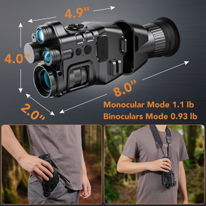 库索姆标志夜视红点瞄准镜夜视望远镜狩猎夜视摄像机 - Product Image 2