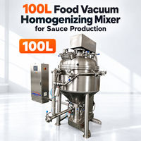 Imberson 100L Mélangeur Homogénéisateur Sous Vide pour la Production de Sauces, Unité Homogénéisatrice à Cisaillement Élevé
