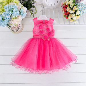 Échantillon gratuit Nouveau modèle Vêtements pour enfants Robes courtes pour soirée - Product Image 4