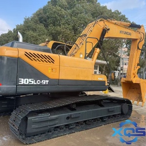 Excavadora Usada Hyundai 305LC-9T Modelo 2023 con Tren de Rodaje Largo, Estabilidad Mejorada, Gran Tracción, Motor Cummins, Bomba de Caja de Cambios - Product Image 1