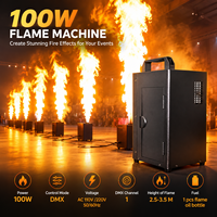 Machine à feu professionnelle de scène MOKE, contrôle DMX512, hauteur de flamme 2,5-3,5 m, pour spectacles en direct, discothèques, théâtres, événements spéciaux