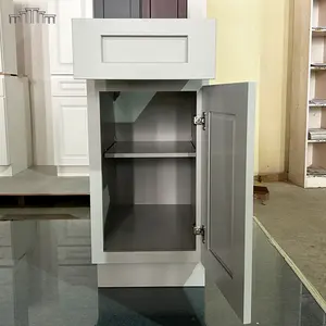 China/Vietnam Factory Wholesale RTA Kitchen Cabinet CARB-2 KCMA Certified Wooden Cabinets American Shaker Style Kitchen Cabinet