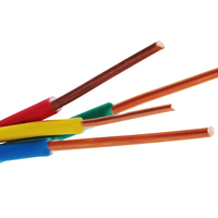 YJ OEM câble unipolaire terre vert jaune 35mm2 7 brins 99A 700V noyau unique 6491X (H07V-R) fil de Conduit isolé en PVC rond