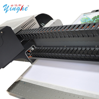 Yinghe Printer Uv 6090 60cm * 90cm, kepala kaca/logam/plastik/kristal/kayu Printer UV datar 3 buah TX800