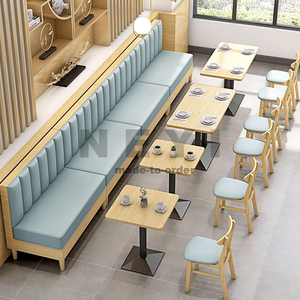 モダンなカウンターハイトバースツール、背もたれ付き、無垢材の脚、PUレザー張り、レストラン家具、業務用、キッチンアイランドチェア、家庭用 - Product Image 3