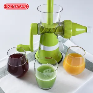 कम Moq 2023 नवीनतम Bpa मुक्त बहुक्रिया हरी हाथ क्रैंक Juicer अंगूर टेबलटॉप Juicer