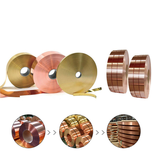 Bobina y Tira de Latón H62-H68/C2800/C2620 T3-T8, Temperatura de 0.1mm~3mm, con Servicios de Corte y Soldadura - Product Image 4