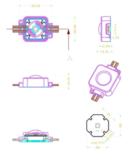 Extérieur Étanche Permanent festival Smart Noël Led Rgb Pixel Lumières Piste Point Lumière <span class=keywords><strong>Maison</strong></span> Garniture Lumières Pour Maisons Garniture - Product Image 3