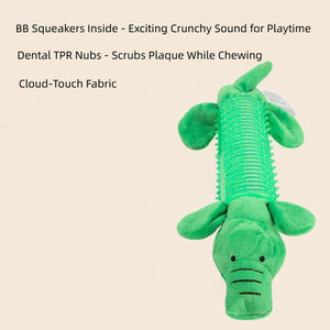 Juguetes Masticables para <span class=keywords><strong>Perros</strong></span> con Diseño de Dibujos Animados, Palitos Dentales Duraderos de TPR, Peluche con Sonido para Huskies y Caniches - Product Image 5