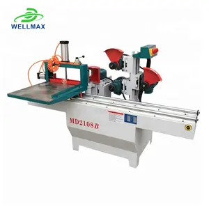 MD2108B wood tenon machine five saw blade wood work tenon mortising