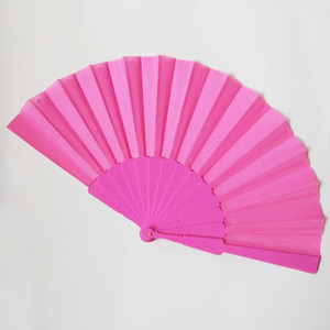 Hot Bán 23Cm * 42 Cm Xách Tay Gấp <span class=keywords><strong>Fan</strong></span> Nhựa Tay <span class=keywords><strong>Fan</strong></span> Tùy Chỉnh In - Product Image 3