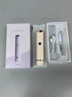 눈썹 면도기 얼굴 털 제거 2 in 1 눈썹 트리머 및 제모기 무통증 제모기 충전식 얼굴 면도기 LED 라이트