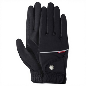 Guantes de Equitación Antideslizantes, Impermeables, Transpirables, de Cuero, para Invierno, Unisex, Personalizables - Product Image 1