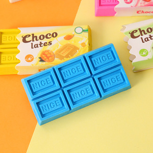 Gomma da Cancellare Ecologica Creativa a Forma di Gelato alla Frutta, Design Quadrato, per Bambini, Premio per la Classe, Riempimento per Astucci, Forniture per <span class=keywords><strong>Disegno</strong></span> - Product Image 3