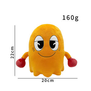 Nouvelle peluche <span class=keywords><strong>PAC</strong></span> <span class=keywords><strong>MAN</strong></span>, accessoires de jeu, poupée créative, vente en gros - Product Image 2