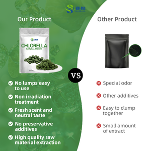 SAIYANG Suministra Suplemento Saludable, Tabletas Mixtas de Espirulina y Chlorella, Tabletas Orgánicas de Espirulina y Chlorella - Product Image 5