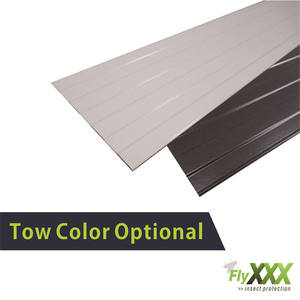 Puerta de mosquitera de aluminio especial personalizable, bisagras de puerta abatibles de plástico, marco fijo, mosquitera, puerta de pantalla - Product Image 5