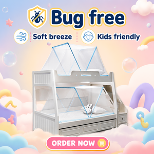 Mosquitera MSQ5, Nueva, Portátil, Plegable, Antimosquitos, Decoración para Cama, para Niños y Bebés - Product Image 4