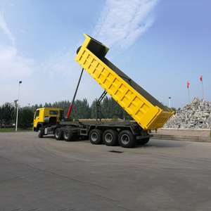 Camion benne minier d'occasion SINOTRUK 31-40 tonnes, camion benne lourd diesel Howo avec transmission manuelle HW19710 - Product Image 6