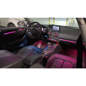 Lumière ambiante 64 couleurs pour Audi A3/S3 2019-2020 Accessoires d'éclairage LED intérieur - Product Image 2
