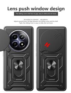 A prueba de golpes con soporte para cámara funda protectora para teléfono para OPPO Realme 12 5G Note 13 Pro Plus - Product Image 6