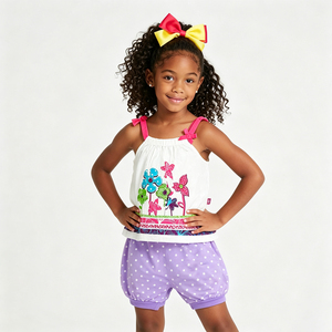 Ultimi Vestiti Estivi di Alta Qualità per Bambine, Abiti Lunghi Senza Maniche, Costume da Principessa Personalizzato - Product Image 1