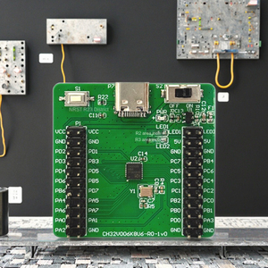 WCH CH32V006 RISCV Core <strong>Evaluation</strong> <strong>Board</strong> with USB Interface and DIY Module - Product Image 4