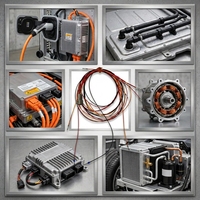 Rangkaian Kabel Panjang untuk Bodi Sasis Otomotif, Selubung Kepang Multi-Cabang, Kabel Harness Kustom OEM 12V 24V